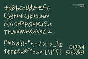 Funny Impressions-Messy Handwritten, a Handwritten Font by Yktypstd (Thumbnail 5 of 6)
