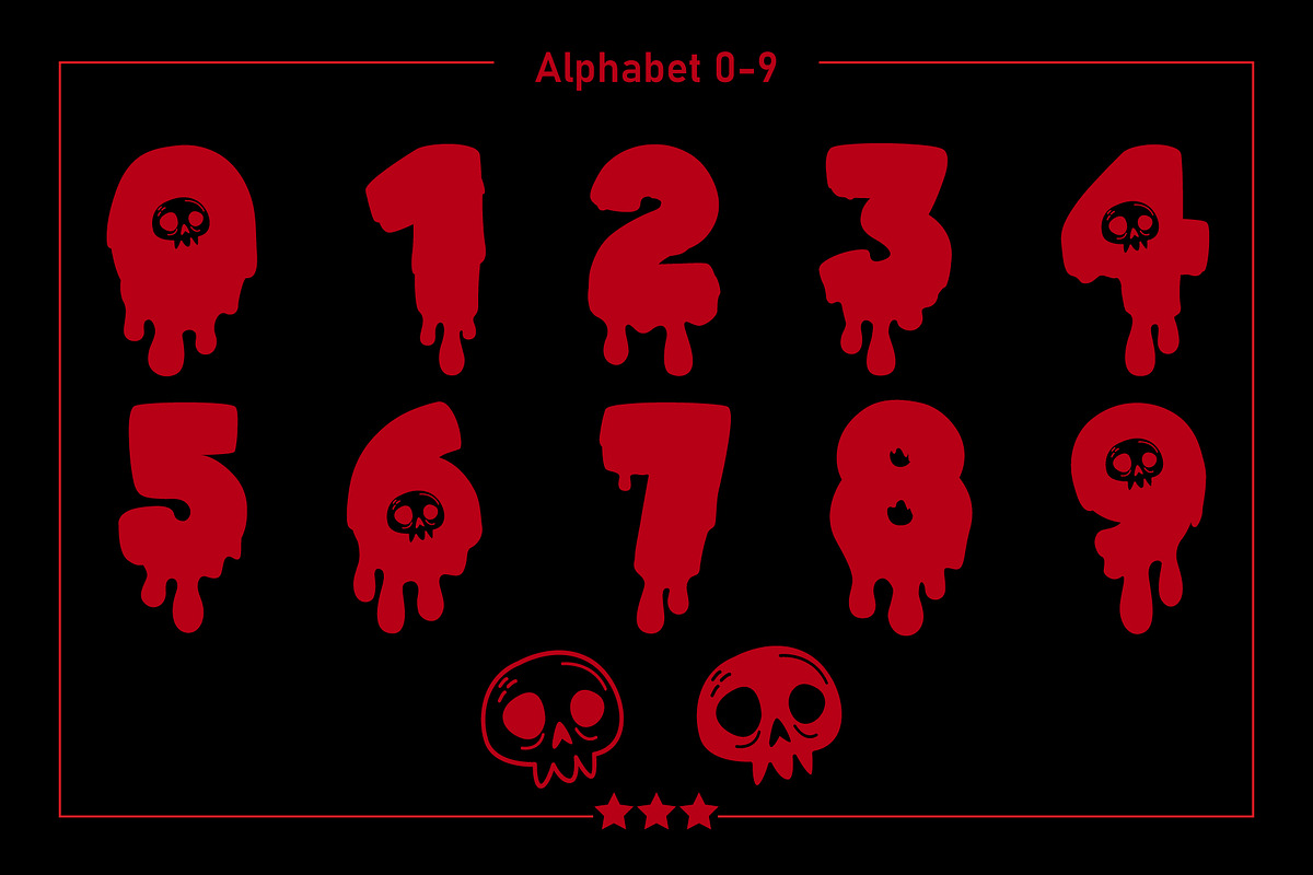 Demon Fonts, a Font by Fox7 By Rattana (Photo 4 of 7)