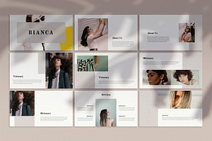 BIANCA - Clean Keynote Template