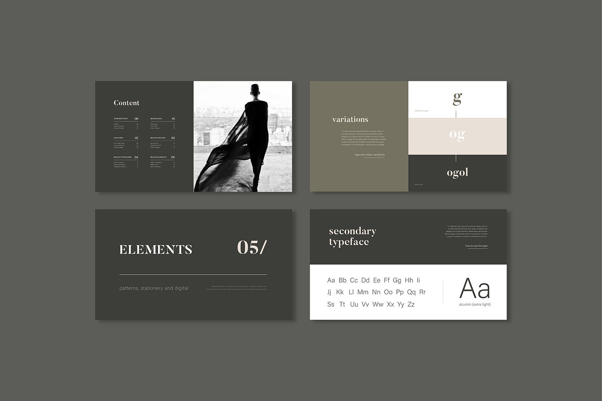 OGOL - Brand Guidelines Template, a Templates & Theme by Swyn.Studio (Photo 6 of 6)