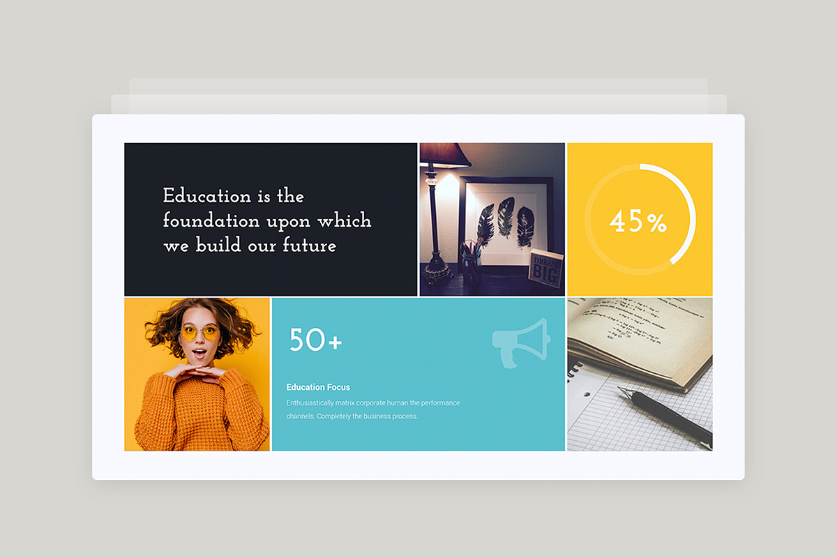 Eduline - Education Template, a Presentation Template by UDEA Store (Photo 3 of 12)