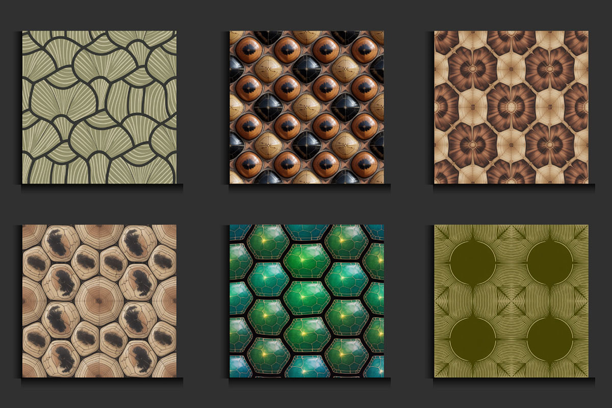 38 Turtle Shell Seamless Texture, a Background Graphic by protabsorkar11 (Photo 2 of 4)