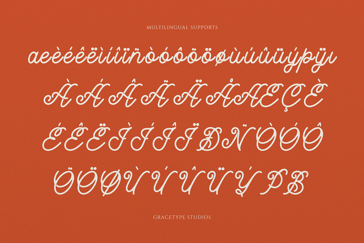Caniora Florents | Monoline Script, a Script Font by gracetype_studio (Photo 11 of 12)