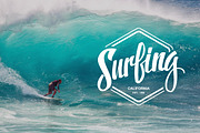 Surfing Logo Set., a Graphic by Finevector (Thumbnail 6 of 6)