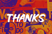 Anarchy Brush Font, a Font by Pen Culture (Thumbnail 9 of 9)