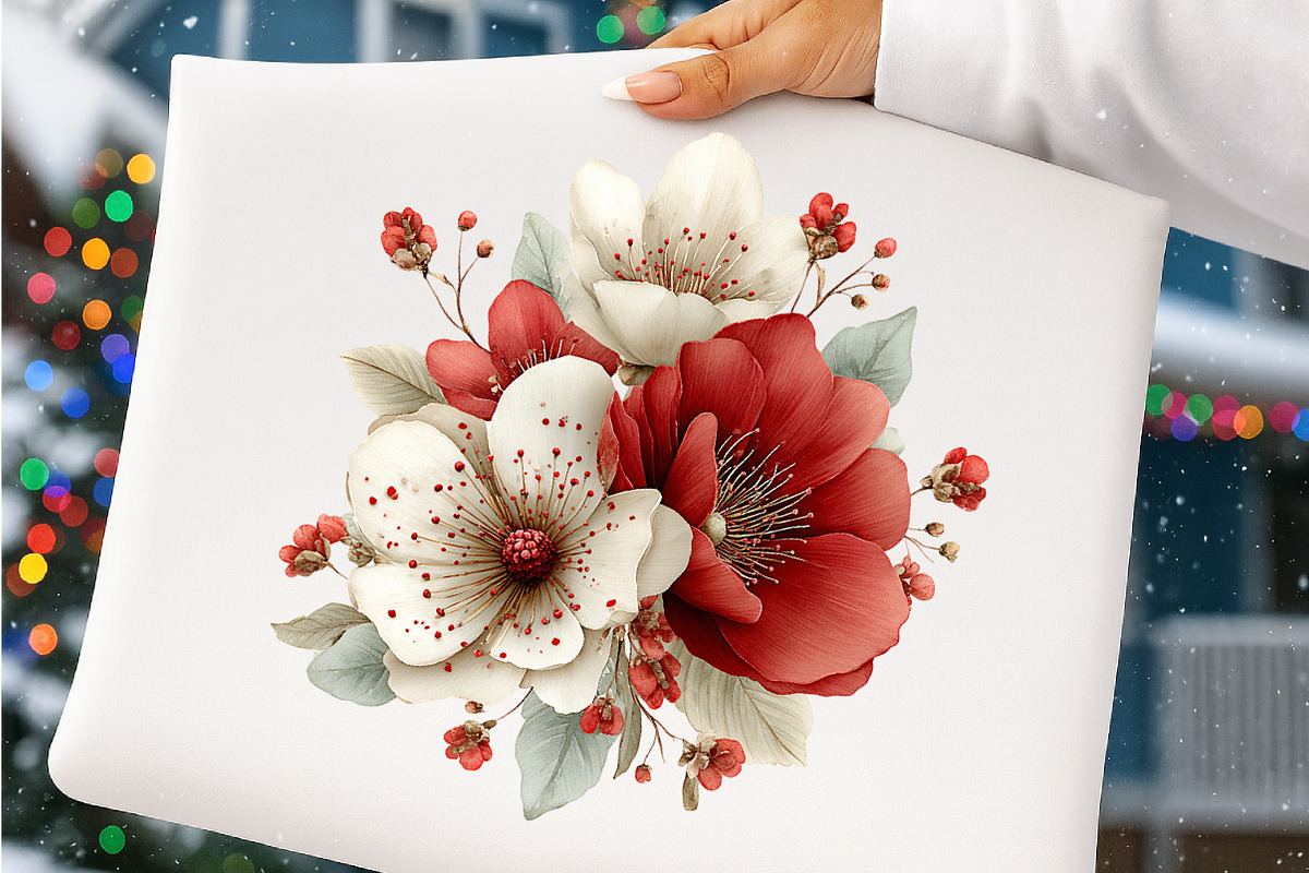 Whimsical spring flower clipart, an Illustration by SinaCreation (Photo 10 of 11)