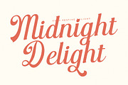 Nightalls Delight Bold Script, a Script Font by timelesstype.co (Thumbnail 11 of 20)