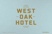 Lookout Point - A Rustic Font, a Serif Font by Komet & Flicker (Thumbnail 14 of 15)
