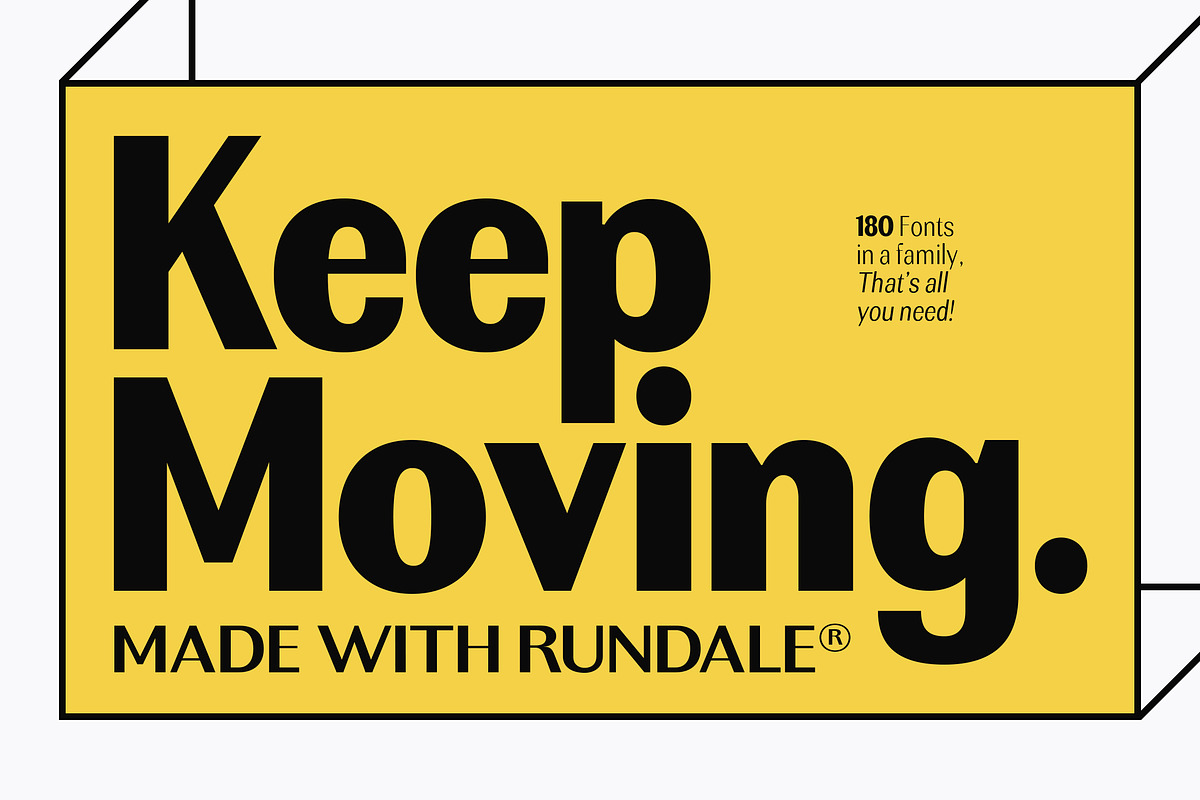 Rundale, a Sans Serif Font by Propertype (Photo 3 of 15)