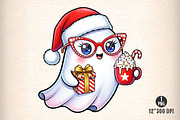 Christmas PNG, Ghost Png, an Illustration by Dream Creation (Thumbnail 1 of 5)