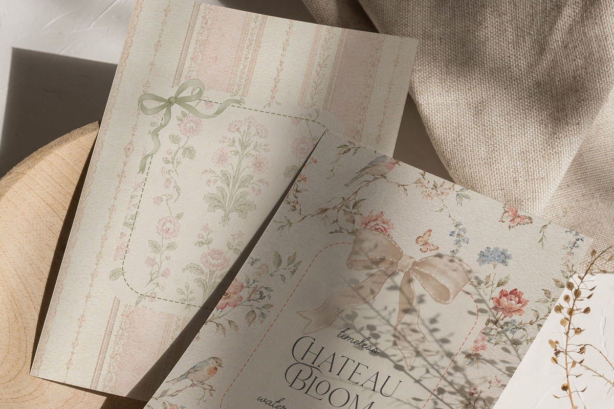 Chateau Bloom-English Garden Clipart, an Object Illustration by studioequinox (Photo 14 of 15)