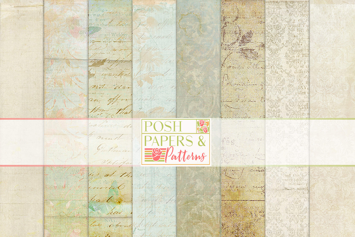 Vintage Scrapbook Paper Patterns