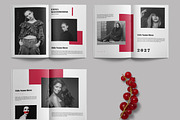 Fashion Magazine Template Layout, a Magazine Template by ContestDesign (Thumbnail 4 of 4)