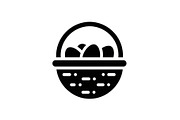 Easter Basket Vector Silhouette Bund, an Illustration by Designs_River (Thumbnail 16 of 51)