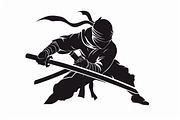 Samurai Ninja Sword Battle, an Illustration by Designs_River (Thumbnail 3 of 10)