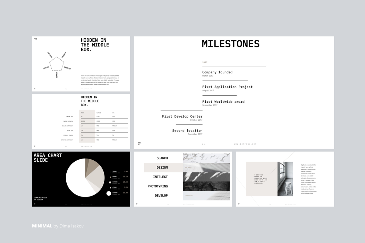 MINIMAL Google Slides Template, a Presentation Template by Presentations Studio (Photo 16 of 24)