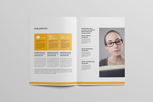 Annual Report Template Word & INDD