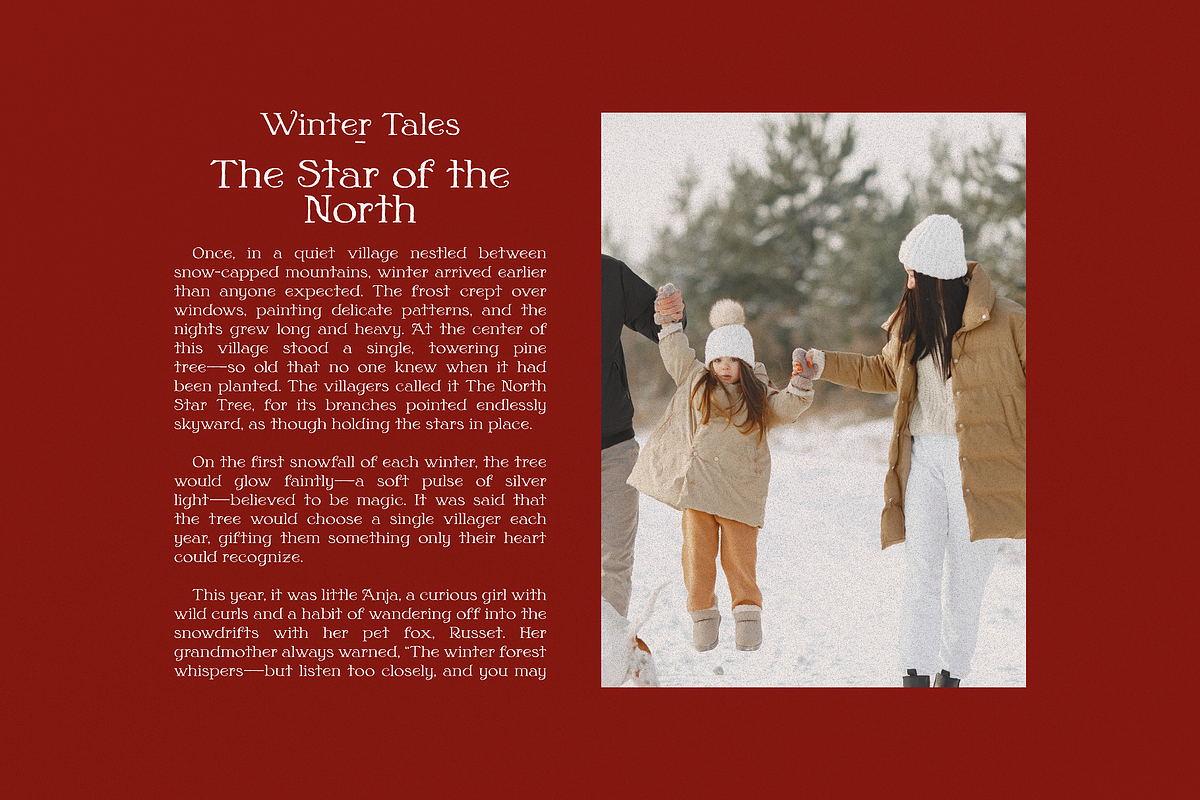 Winter Veil - Festive Typeface, a Serif Font by HipFonts (Photo 11 of 11)