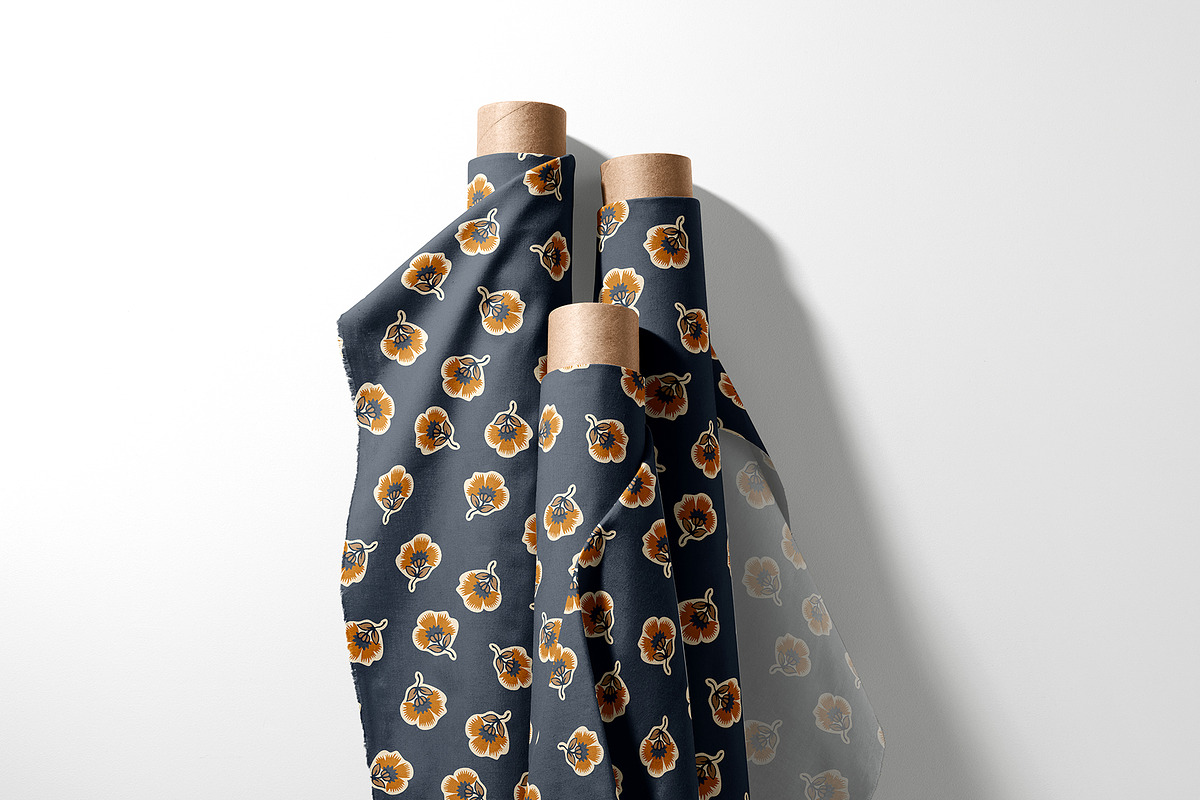 Scandinavian Floral Pattern, a Pattern Graphic by StudioGlouna (Photo 3 of 11)