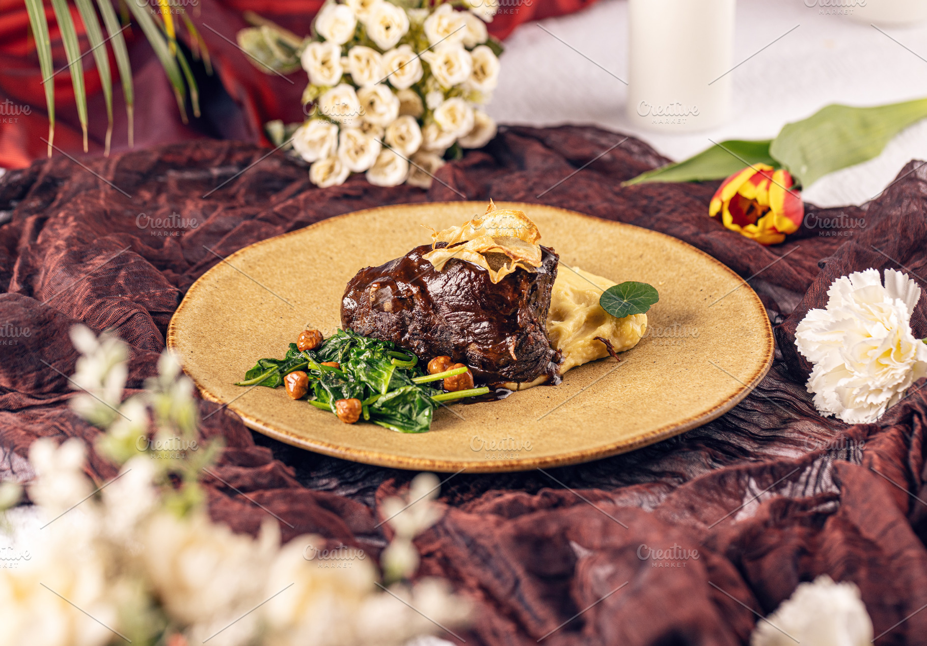 Still life of romantic dinner, a Food & Drink Photo by Grafvision photography