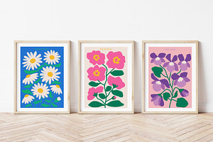 Prairie - Bright, Oversized Florals