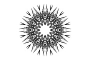 Black White Mandala Illustration Set, a Decorative Illustration by NJ Himel (Thumbnail 17 of 101)