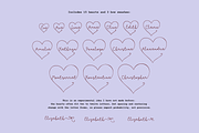 Valentine Font by PeachCreme, a Handwritten Font by PeachCreme (Thumbnail 4 of 8)
