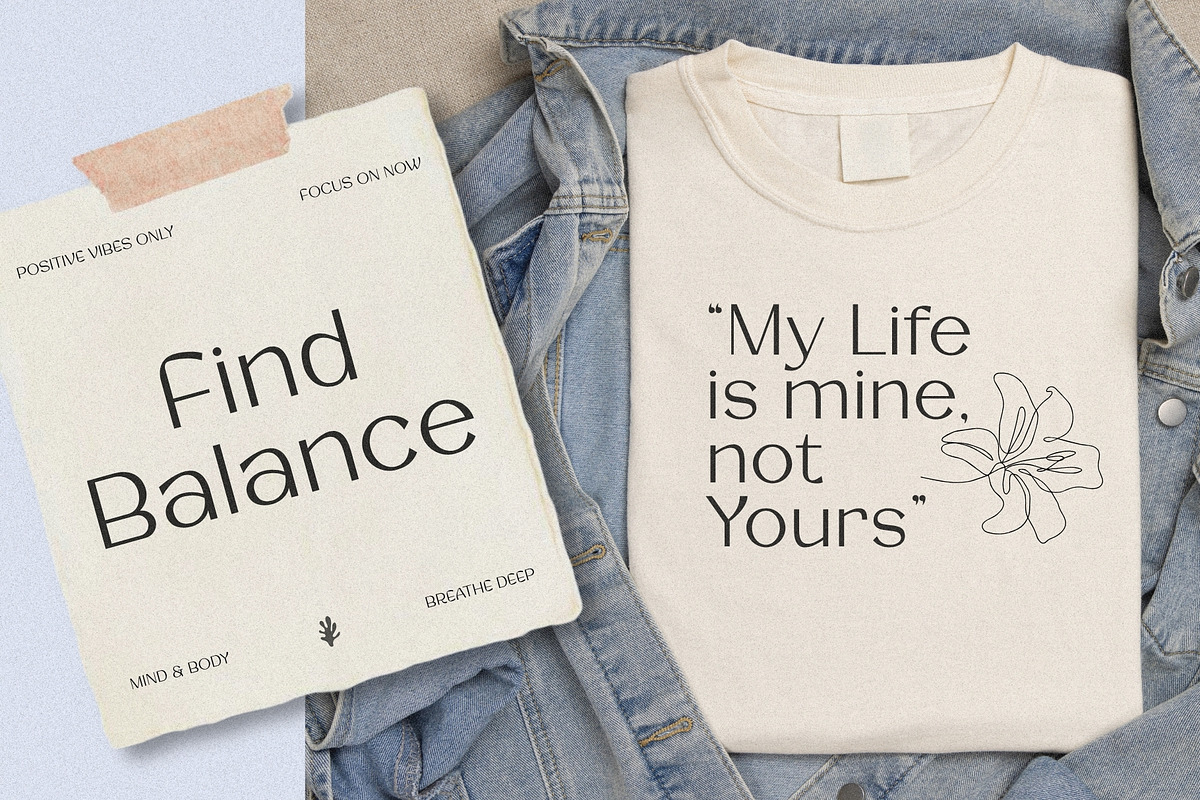 Auvessa — Modern Aesthetic Font, a Sans Serif Font by StoricType (Photo 9 of 20)