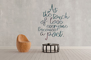 Julianne Script Typeface, a Script Font by MoonfishStudio (Thumbnail 3 of 4)