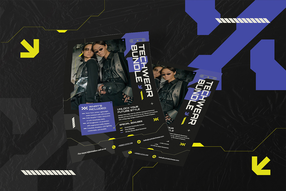 Bundle Teachwear - Flyer Template, a Flyer Template by StreaksideStd (Photo 3 of 3)