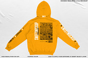 HOODIE REALISTIC (V.2) MOCKUP, a Hoody Mockup by DaldSgh (Thumbnail 4 of 12)