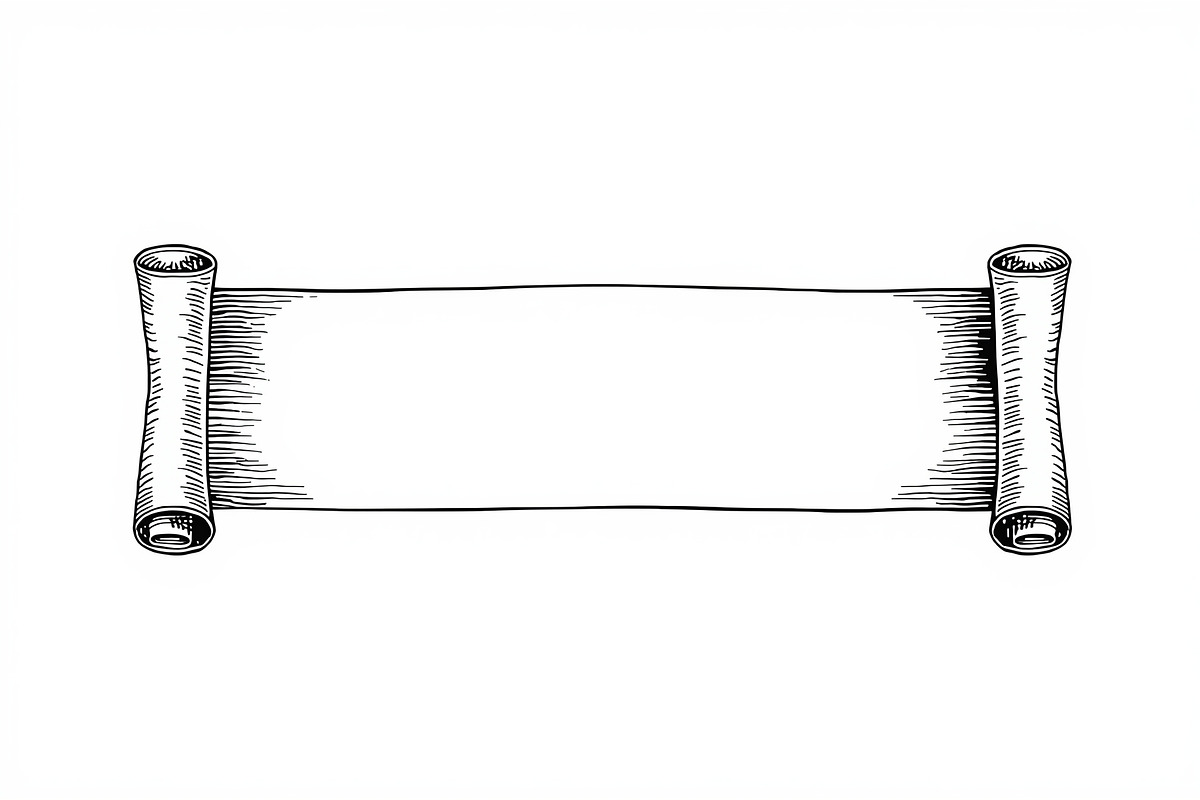 Antique Scroll and Ribbon Graphics, an Illustration by musafir_fashion (Photo 2 of 11)