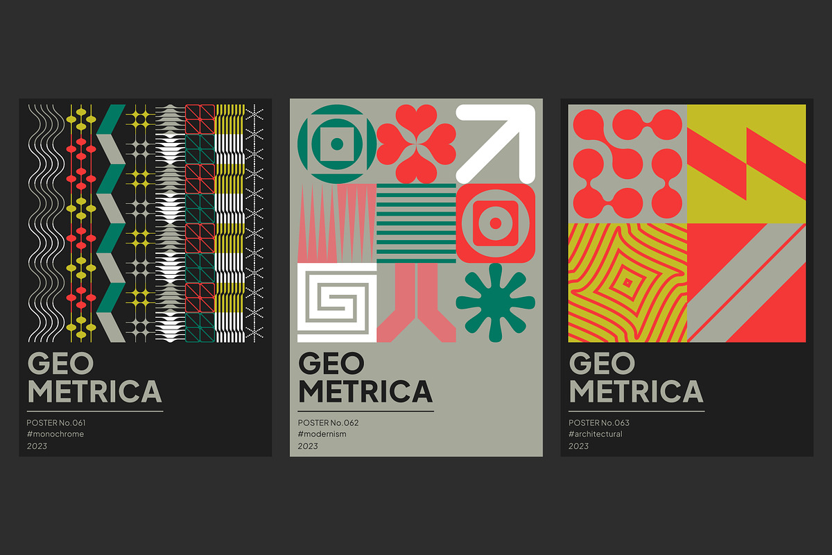 Geometrica Vol.2 – Brutalist Kit, an Object Graphic by Léo Alexandre (Photo 15 of 15)