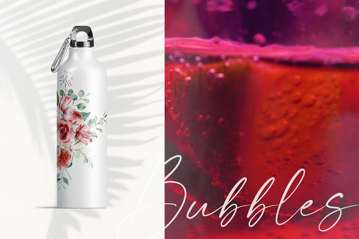 Boho Flowers Sangria, an Object Illustration by Olga Koelsch (Photo 5 of 15)