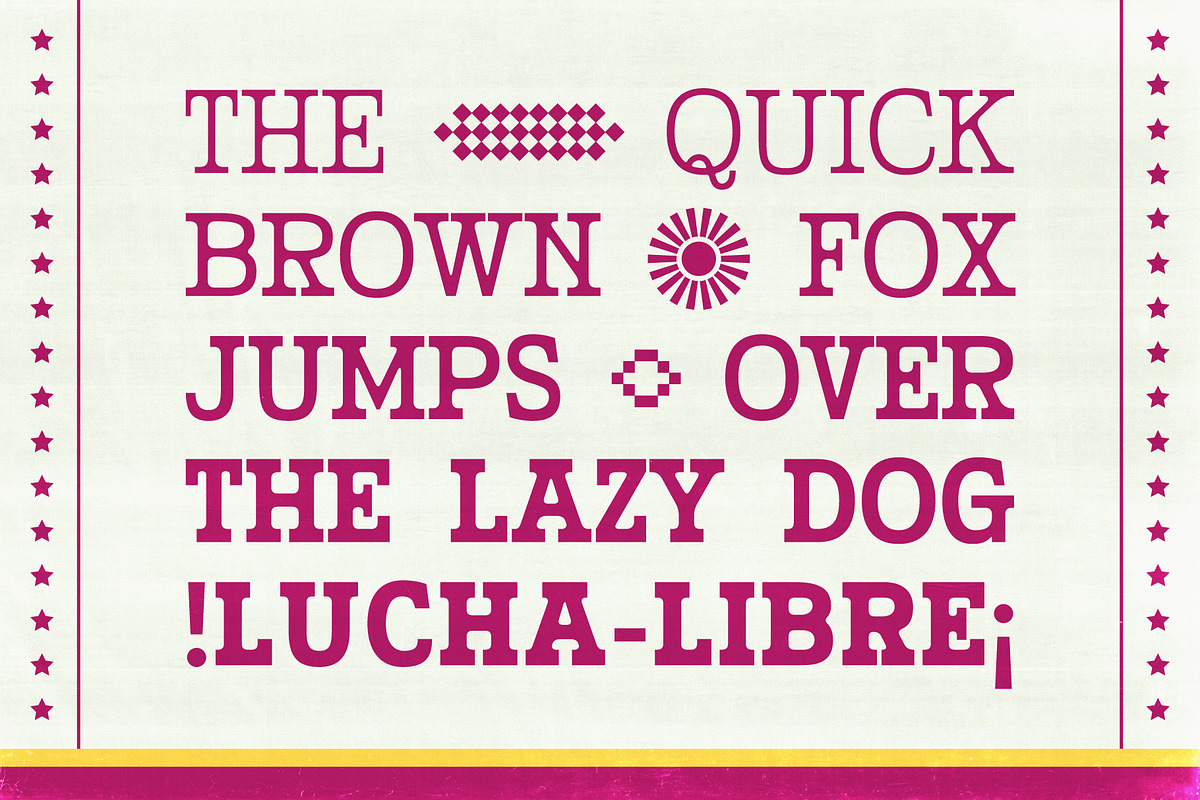 Minerio – Rounded Mexican Slab Font, a Slab Serif Font by Drizy (Photo 2 of 10)