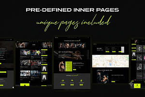 Fitfinity Fitness Gym Shopify Theme
