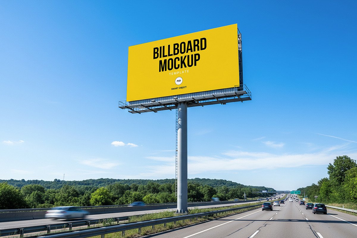 Billboard Mockup Template, an Advertising Mockup by Giant Design (Photo 2 of 2)