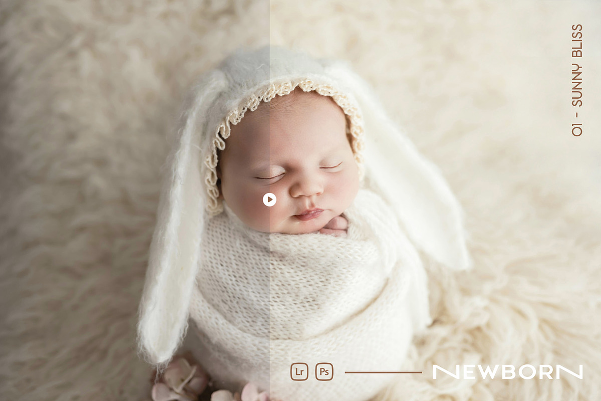 Newborn Lightroom Presets, a Preset Add-On by Presetrain Co. (Photo 3 of 7)