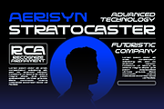 Sheirav - Futuristic Ligature Font, a Sans Serif Font by RagamKata (Thumbnail 3 of 10)