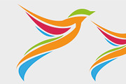 Colorful Humming Bird Logo Template, a Branding & Logo Template by Raj Shop (Thumbnail 6 of 6)