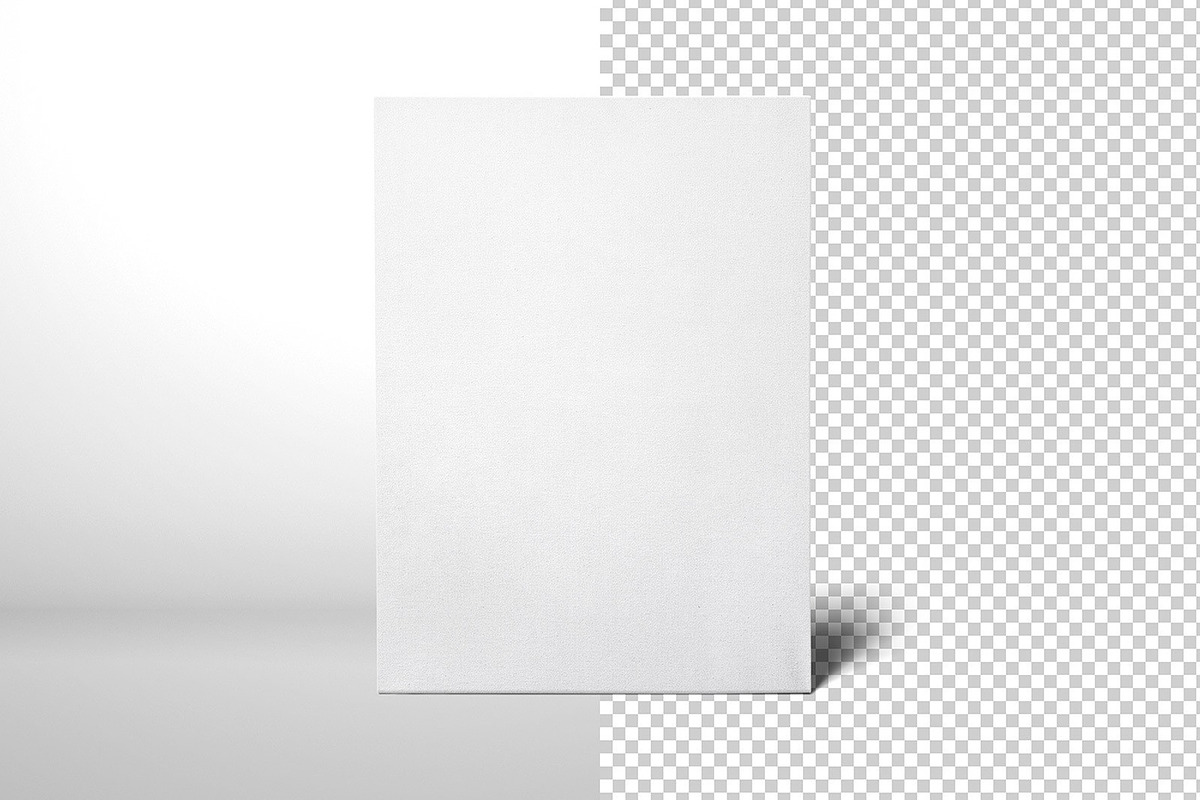 Standing Canvas Poster Mockup, a Print Template by Medialoot (Photo 4 of 6)