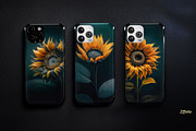 Dark Sunflower Triptych, a Decorative Illustration by BazziBa♥ (Thumbnail 7 of 8)