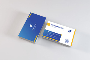 Modern Gradient Business Card, a Business Card Template by Artnivora.Std