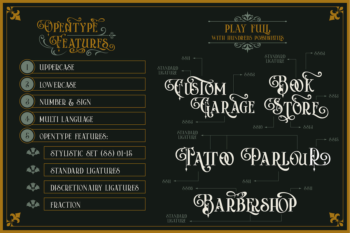 Arterium, a Serif Font by Burntilldead (Photo 7 of 12)