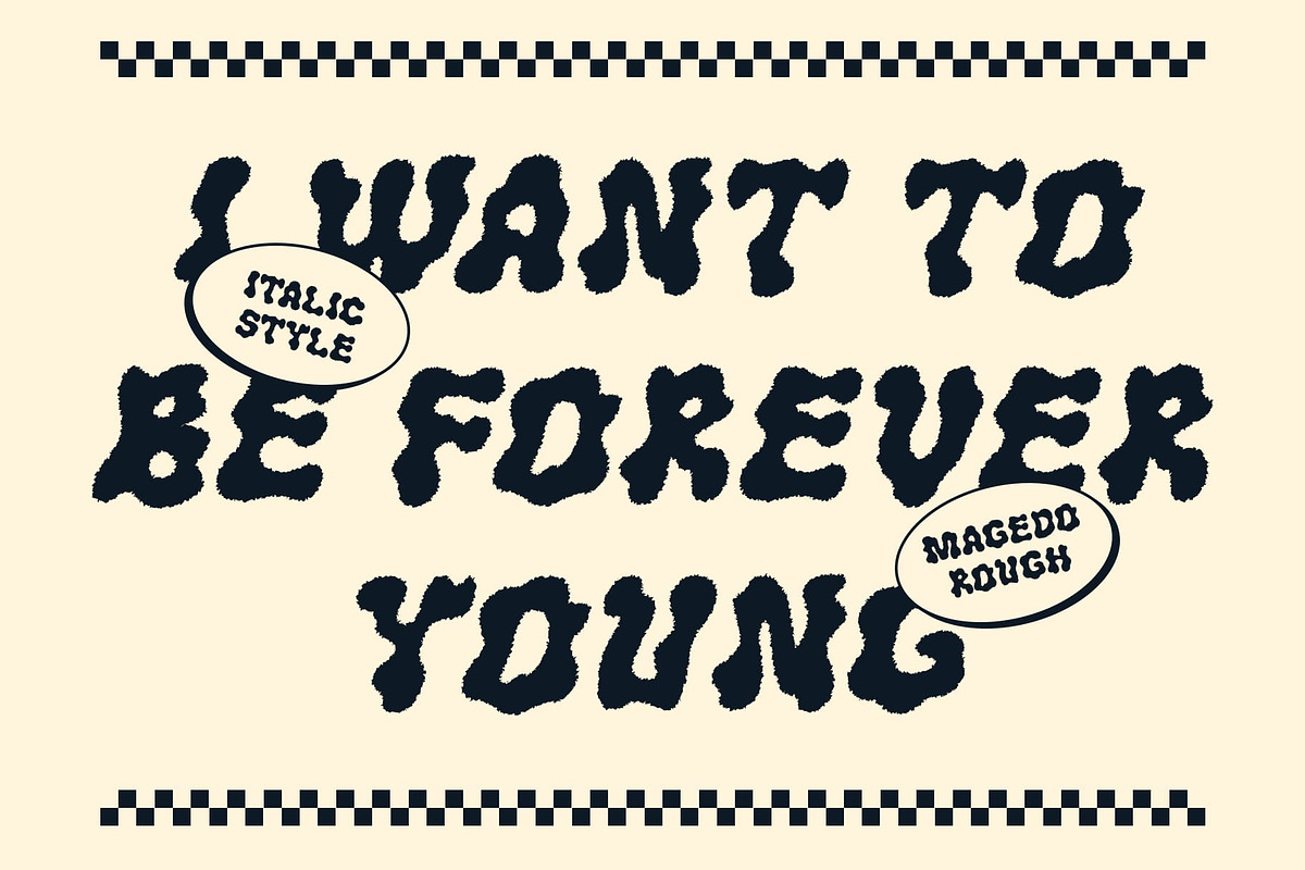 Magedo Rough, a Sans Serif Font by Craft Supply Co. (Photo 6 of 8)