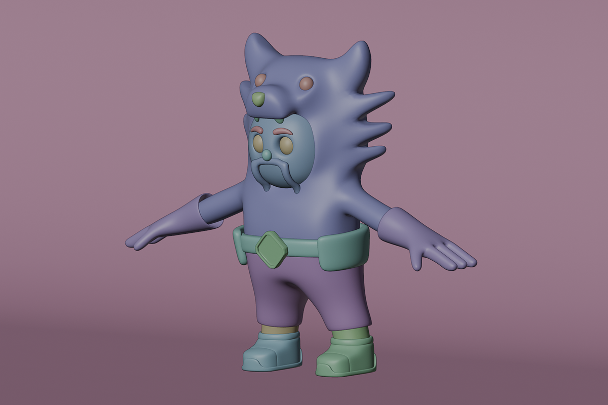Fantasy Game 3D Character Pack, a Characters & Person 3D Model by Dudukbersama (Photo 3 of 7)