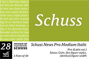 SchussNewsProMedIta No. 28 (1 Font)