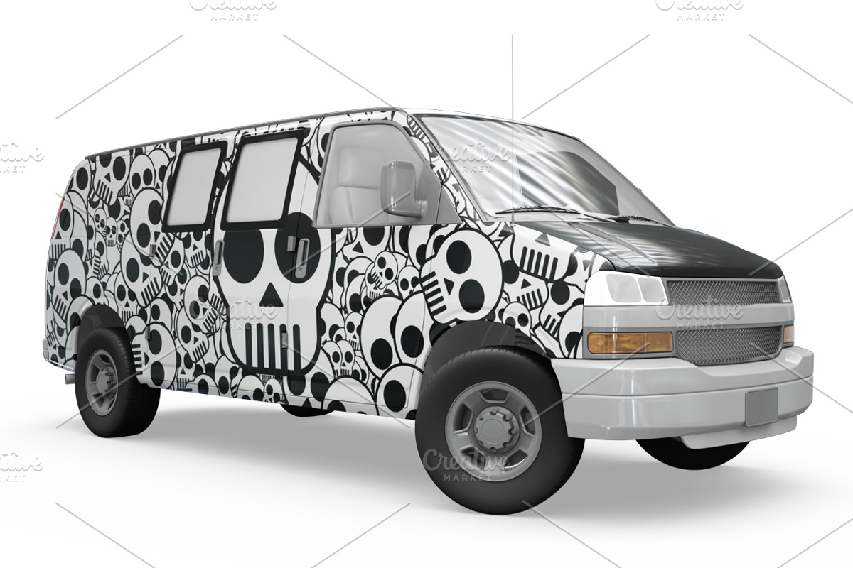 Van Mockup, a Mockup by PixelMockup (Photo 3 of 14)