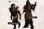 Harvest RPG Characters Cliparts, a Seasonal Illustration by ThatsDesignArt (Thumbnail 7 of 15)