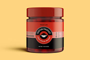 Pickle Sauce Honey Glass Jar Mockup, a Cups & Container Mockup by Digitalphaser (Thumbnail 4 of 8)